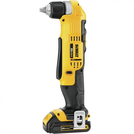 Perceuse D'angle XR 18V 1.5Ah Li-Ion - 1 Batterie - Coffret DEWALT - DCD740C1-QW