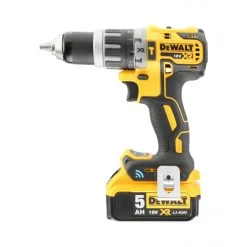 Perceuse Visseuse Percussion XR 18V 5Ah Li-Ion Brushless TOOL CONNECT - 2 Batteries - Coffret TSTAK DEWALT - DCD797P2B-QW