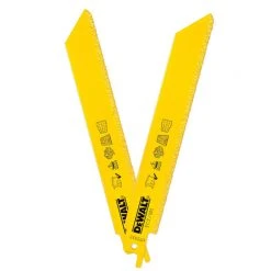 Lame DEWALT De Scie Sabre à Denture Au Carbure De Tungstène 152mm - DT2332-QZ