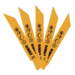 Lame DEWALT De Scie Sabre BIM Pour La Coupe Du Bois Avec Métal 152mm - DT2348-QZ