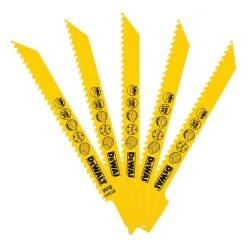 Lame De Scie Sabre BIM Pour La Coupe Du Bois 152mm Coupe Fine Et Rapide DEWALT - DT2351-QZ