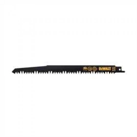 Lame De Scie Sabre HCS Pour La Coupe Du Bois 240mm Coupe Rapide Et Grossière (élagage) DEWALT - DT2352-QZ – Image 2