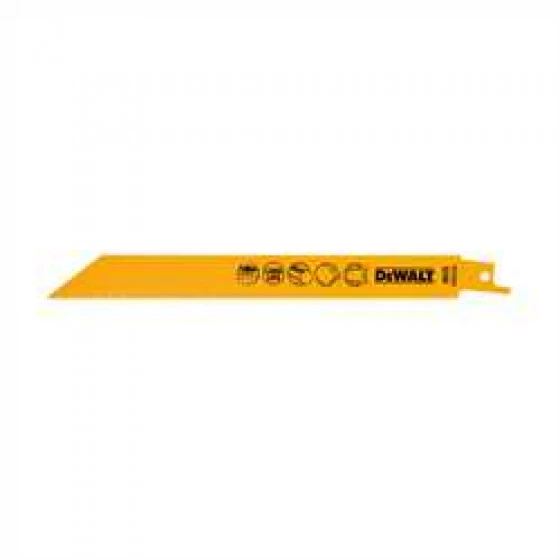 Lame DEWALT De Scie Sabre BIM Pour La Coupe Du MĂ©tal 152mm Profondeur<8mm - DT2353-QZ â Image 4