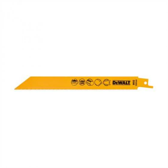 Lame DEWALT De Scie Sabre BIM Pour La Coupe Du MĂ©tal 152mm Profondeur<8mm - DT2353-QZ â Image 5