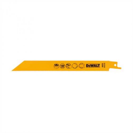 Lame DEWALT De Scie Sabre BIM Pour La Coupe Du MĂ©tal 152mm Profondeur<3mm - DT2354-QZ â Image 3