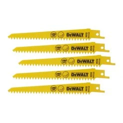 Lame De Scie Sabre BIM Pour Applications Spéciales 152mm Coupe De Plâtre Sans éclats DEWALT - DT2356-QZ