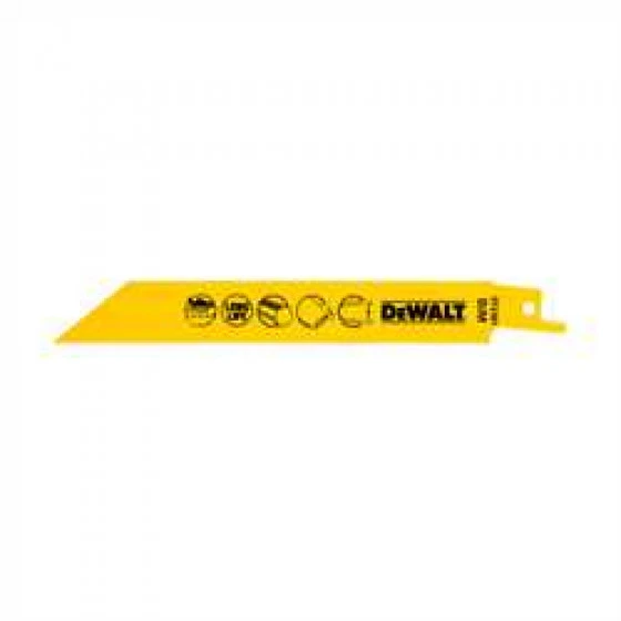 Lame DEWALT De Scie Sabre BIM Pour La Coupe Du MĂ©tal 152mm Profondeur<8mm - DT2361-QZ â Image 5