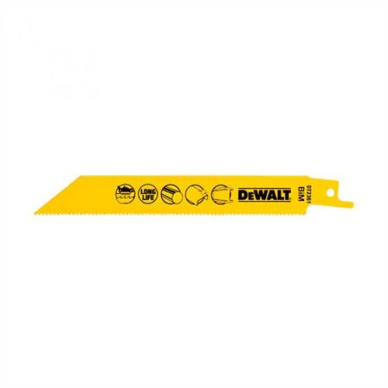 Lame DEWALT De Scie Sabre BIM Pour La Coupe Du MĂ©tal 152mm Profondeur<8mm - DT2361-QZ â Image 6