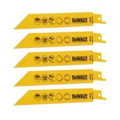 Lame DEWALT De Scie Sabre BIM Pour La Coupe Du Métal 152mm Profondeur<3mm - DT2384-QZ