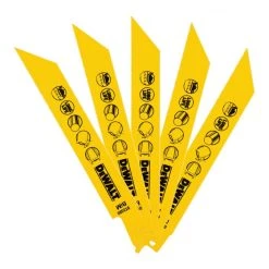 Lame DEWALT De Scie Sabre BIM Pour La Coupe Du Métal 152mm Profondeur<1,5mm - DT2385-QZ