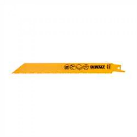 Lame DEWALT De Scie Sabre BIM Pour La Coupe Du Bois Avec Métal 203mm - DT2387-QZ – Image 2
