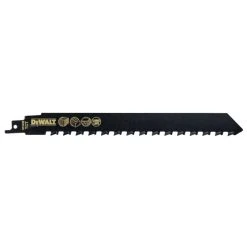 Lame DEWALT De Scie Sabre à Denture Au Carbure De Tungstène 240mm - DT2420-QZ