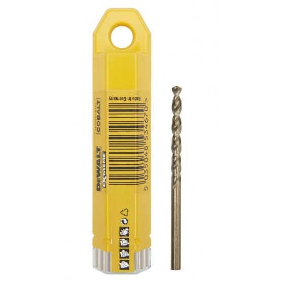 Foret Métal HSS-CO Extreme 10 Pièces 3.5x39x70mm DEWALT - DT4923-QZ