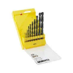 Coffret De 10 Forets Métal HSS-R Diam: 1 à 10mm DEWALT - DT5911-QZ