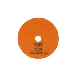 Disque Diamant Polissage Et Poncage A Sec 100 Mm Gr. 200 RUBI - 62972