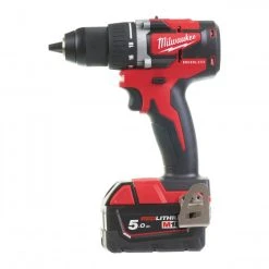 PERCEUSE VISSEUSE COMPACTE BRUSHLESS,18V, - 5,0AH, 60 NM MILWAUKEE M18 CBLDD-502C - 4933464556