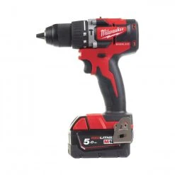 PERCEUSE PERCUSSION COMPACTE BRUSHLESS,18V, 5,0AH, 60 NM MILWAUKEE M18 CBLPD-502C - 4933464558